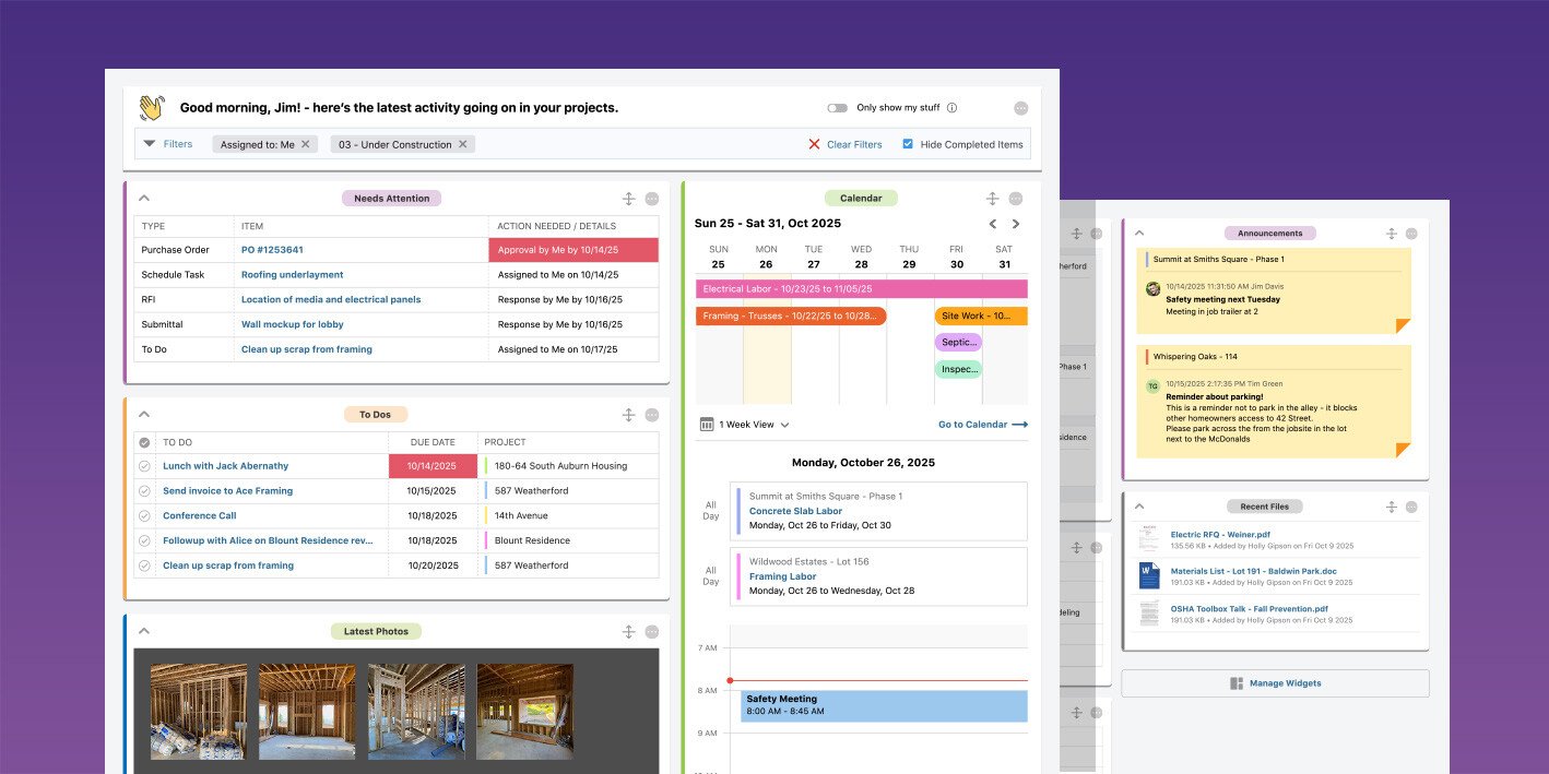 ConstructionOnline Introduces New Custom Agenda View to Streamline Construction Project Management