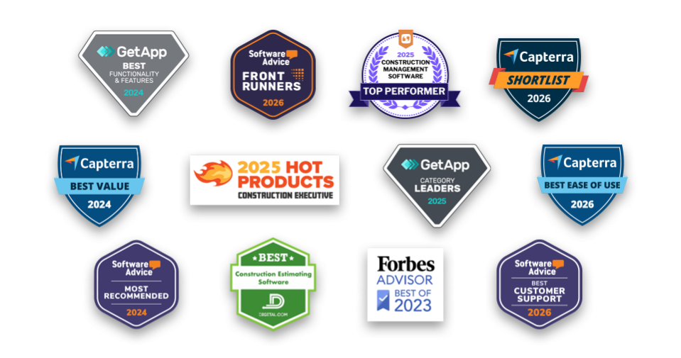 ConstructionOnline Awards and Recognition