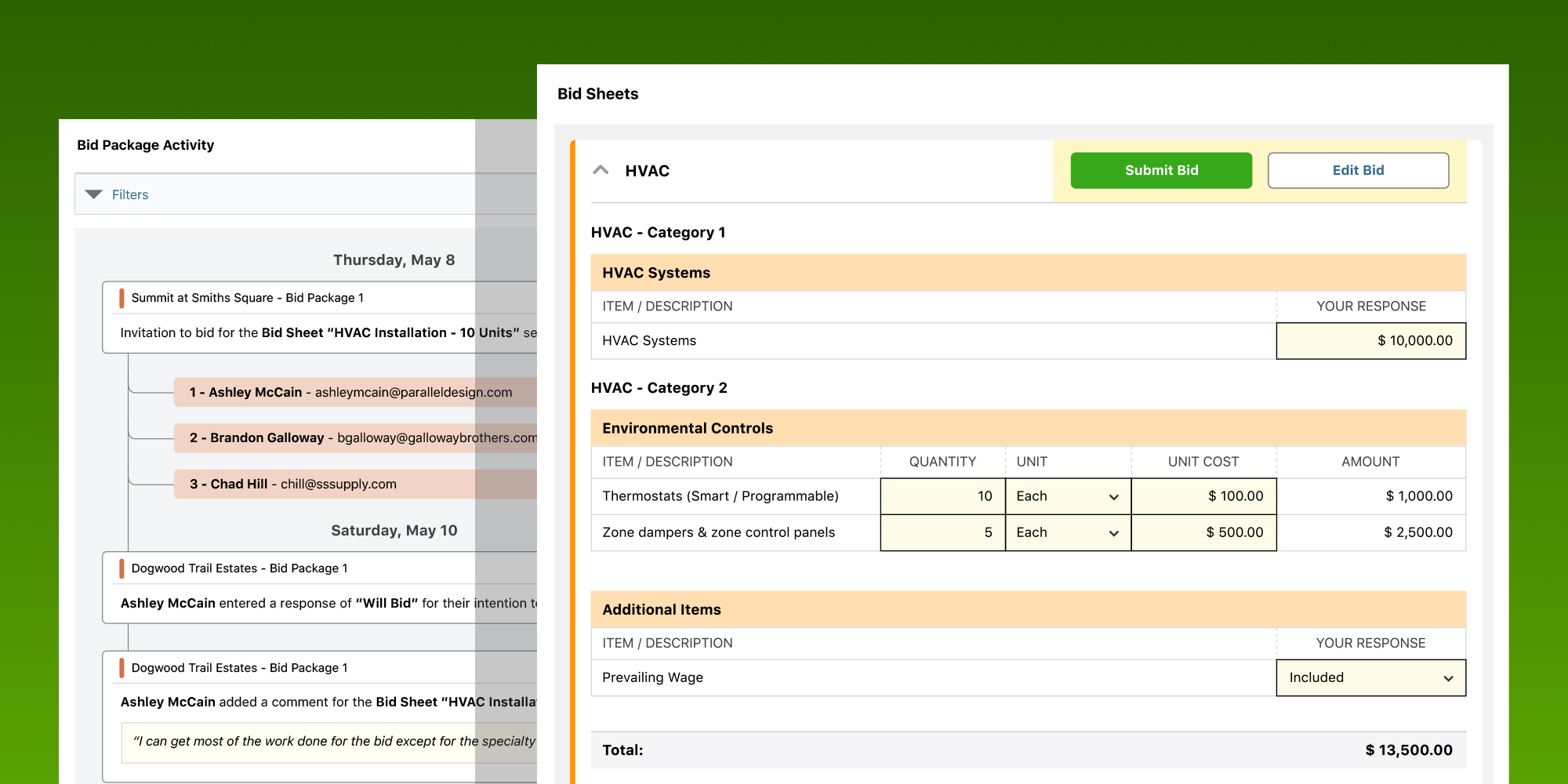 ConstructionOnline Announces Next Level Upgrades to New Bid Tracking Software | Streamlined, Integrated Construction Bid Tracking