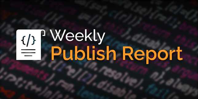 ConstructionOnline Weekly Publish Report for the Week of July 1, 2024 | Construction Management Software | Software Updates | Update Notes