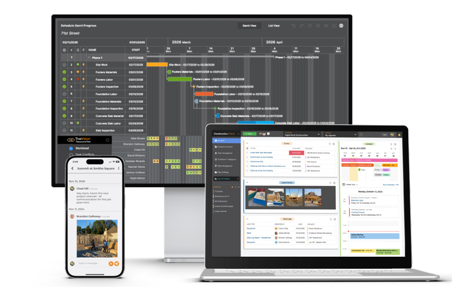 All-in-one construction management platform