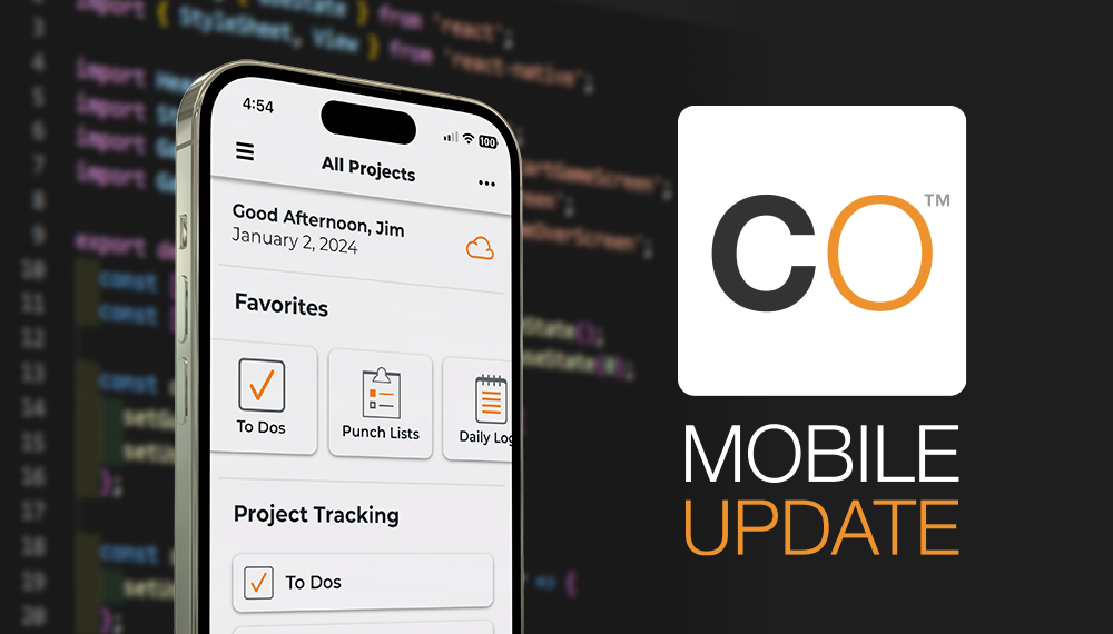 ConstructionOnline Mobile App | Update Notes | Version 5.0.3 | Construction Management Software | Construction Mobile App 