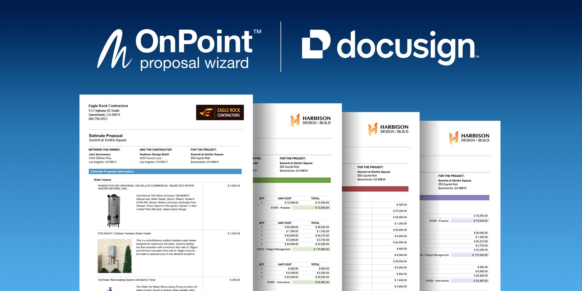 ConstructionOnline Webinar to Present Construction Estimate Proposals, Now with Docusign eSignature Integration
